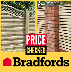 Bradfords Building Supplies - Fencing and Gate Supplies for the Garden