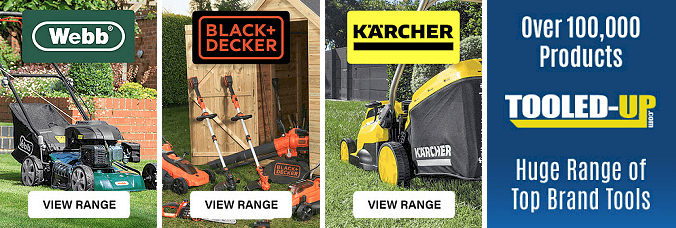 Tooled-Up - Huge Range of Top Brand Garden Lawnmowers