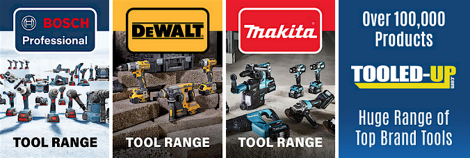 Tooled-Up - Huge Range of Top Brand DIY Power Tools