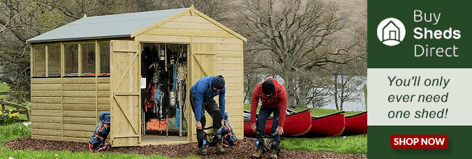 Buy Sheds Direct - You'll Only Ever Need One Shed!
